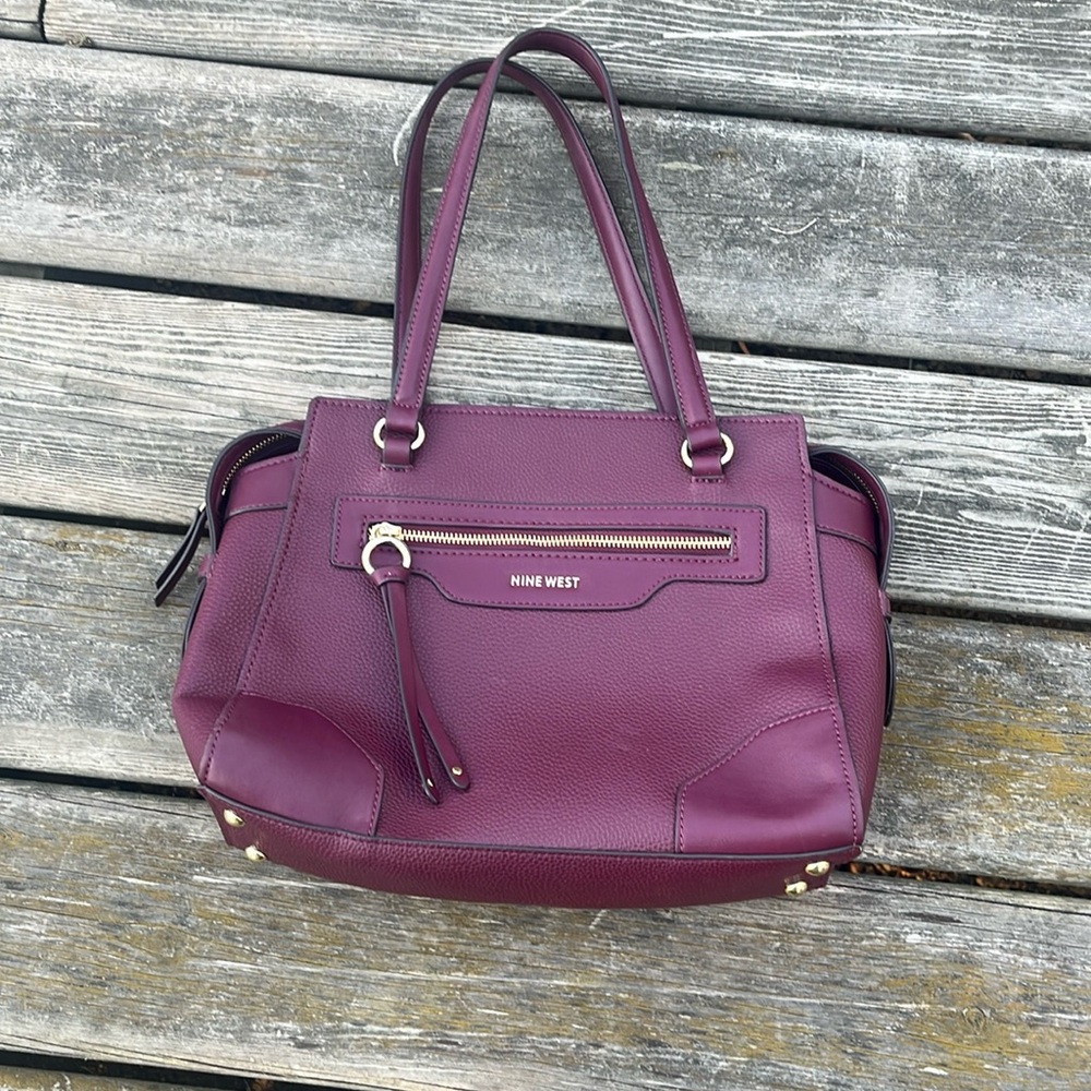 Nine West Satchel Handbag Tote Purse